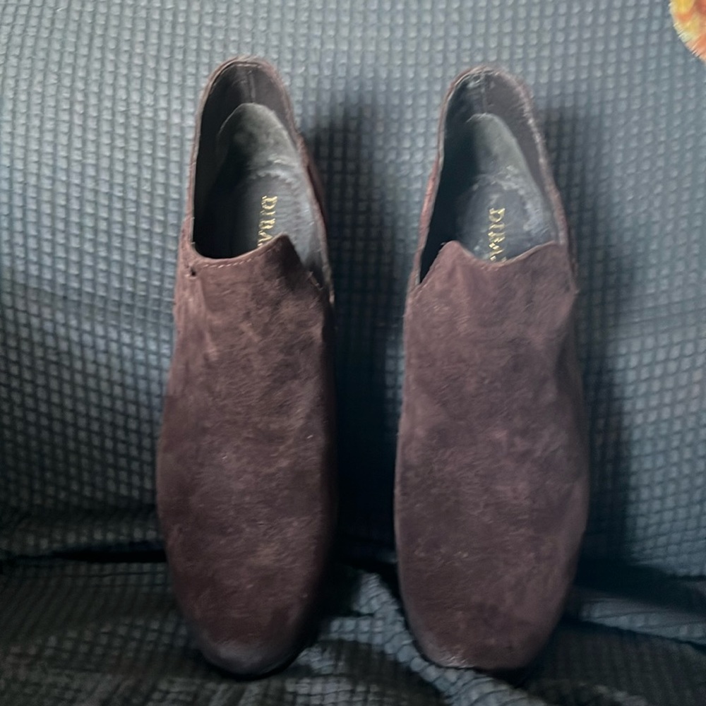 Suede ankle boots